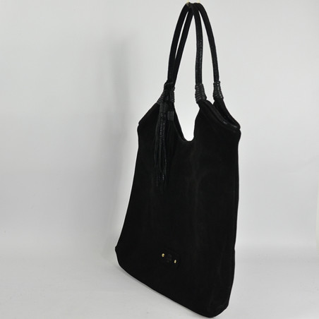 Mila Louise Poldy V Hobo Black Bag