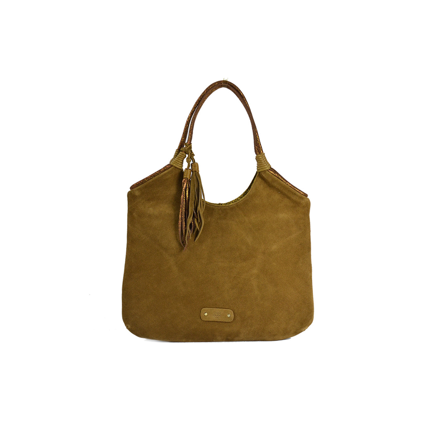 Mila Louise Poldy V Hobo Bag Tobacco