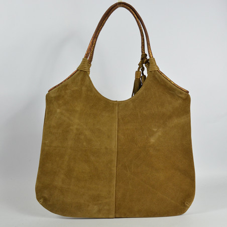 Mila Louise Poldy V Hobo Bag Tobacco