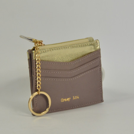 Farfouillette Porte-cartes Cuir 7052 Violet 3/4
