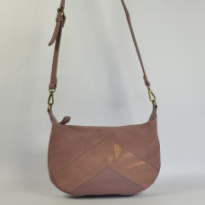 Farfouillette Crossbody Leather Bag 7129 Violet