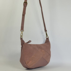 Farfouillette Crossbody Leather Bag 7129 Violet