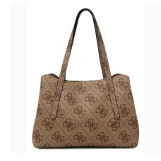 Guess Eco Brenton Sac Shopping  Latte Logo  dos