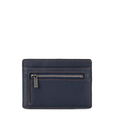 Lancaster Soft Vintage Men's Card Holder 120-41 Dark Blue Camel