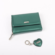 Les Tropéziennes Jupiter Wallet and Key Holder Green