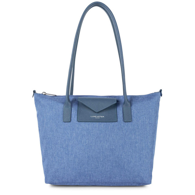 Lancaster Smart Kba Tote Bag Shoulder Bag 516-30 Stone Blue