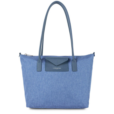 Lancaster Smart Kba Tote Bag Shoulder Bag 516-30 Stone Blue