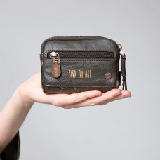 Anekke Shoen Padded Wallet Black