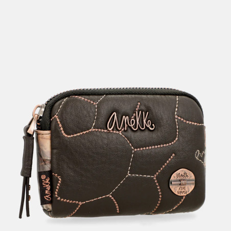 Anekke Shoen Padded Wallet Black
