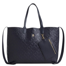 Tommy Hilfiger Iconic Shopping Bag Monogram Space Blue