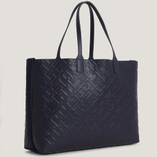 Tommy Hilfiger Iconic Shopping Bag Monogram Space Blue