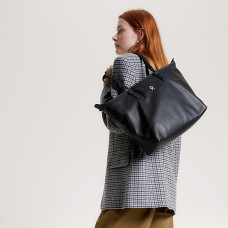 Tommy Hilfiger Poppy Plus Shopping Bag Black