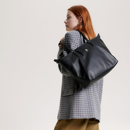 Tommy Hilfiger Poppy Plus Shopping Bag Black