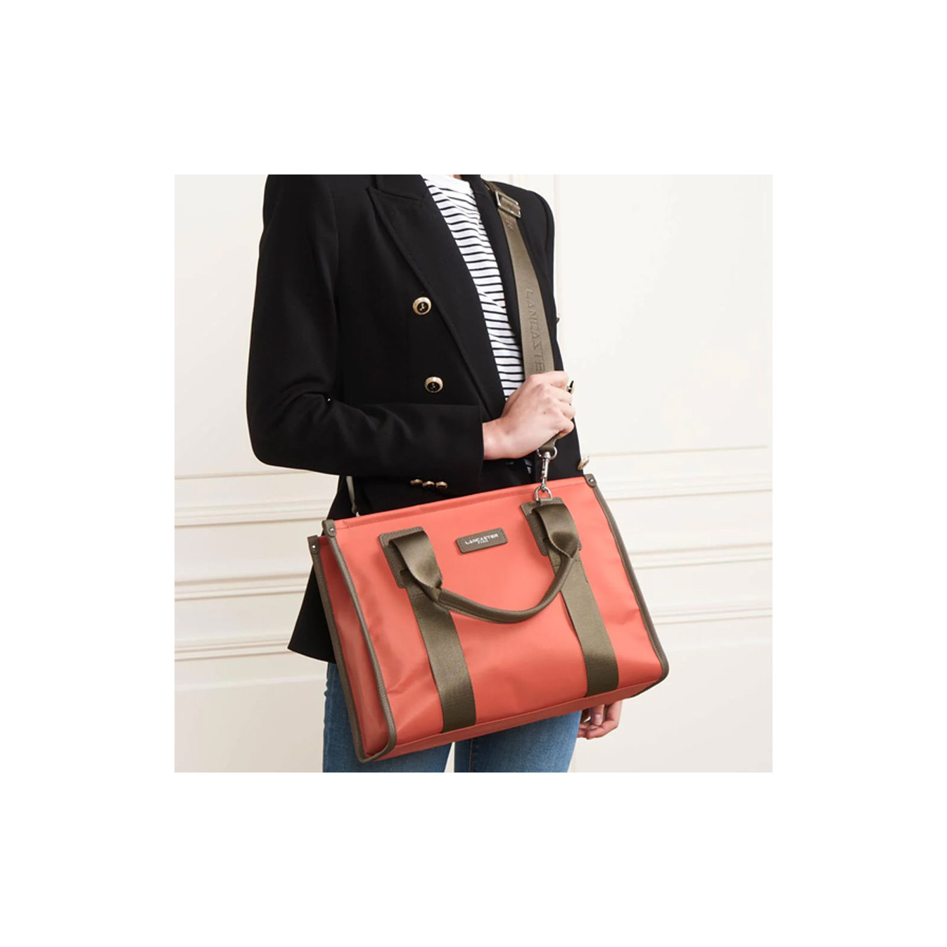 Lancaster Basic Faculty Shopping Bag 418-101 Blush