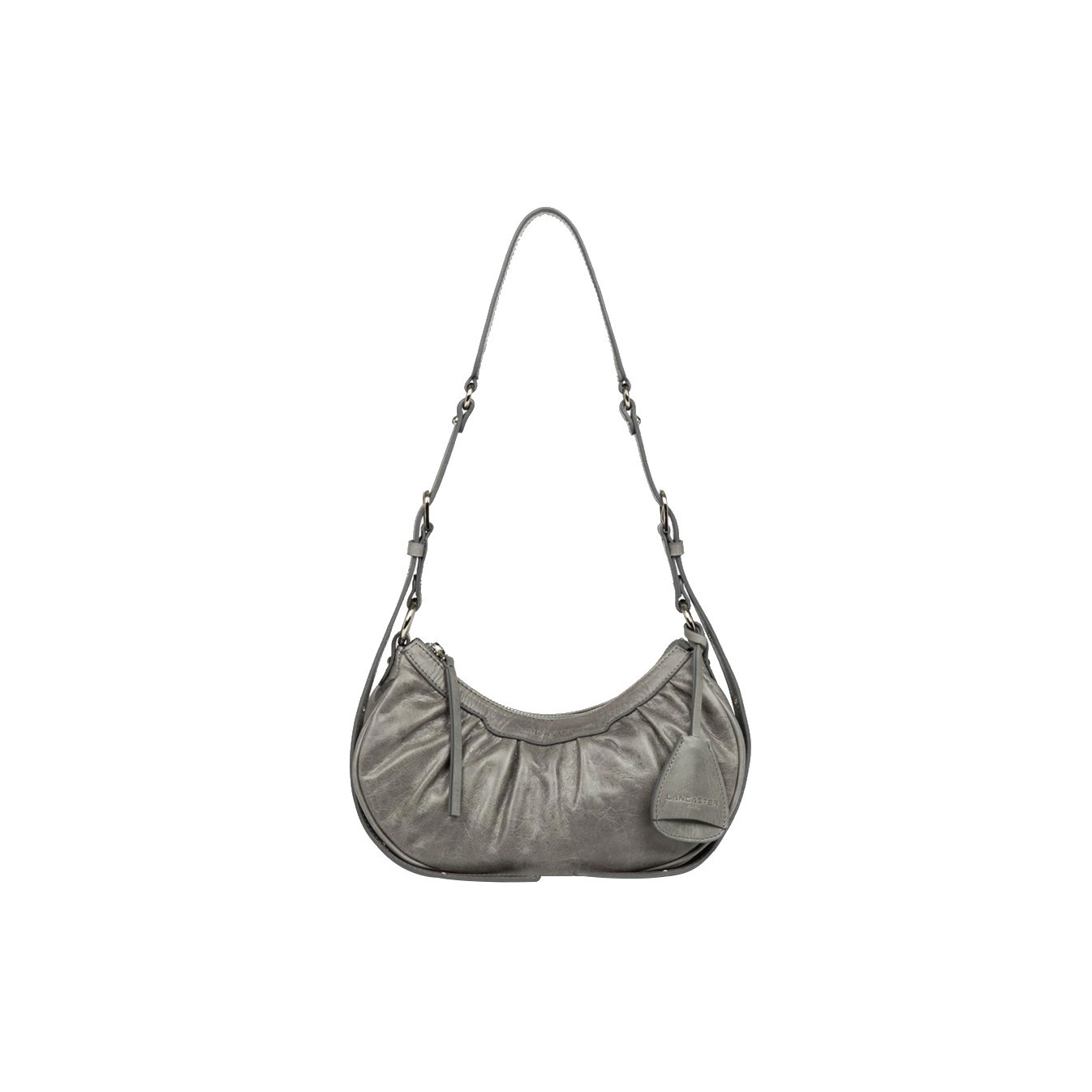 Lancaster Retro & Glam Half-moon bag 577-19 Grey