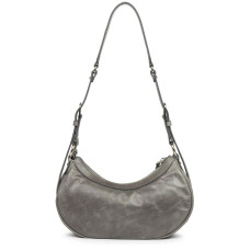 Lancaster Retro & Glam Half-moon bag 577-19 Grey