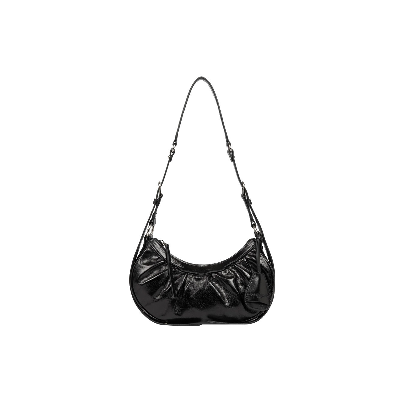 Lancaster Retro & Glam Half-moon bag 577-19 Black