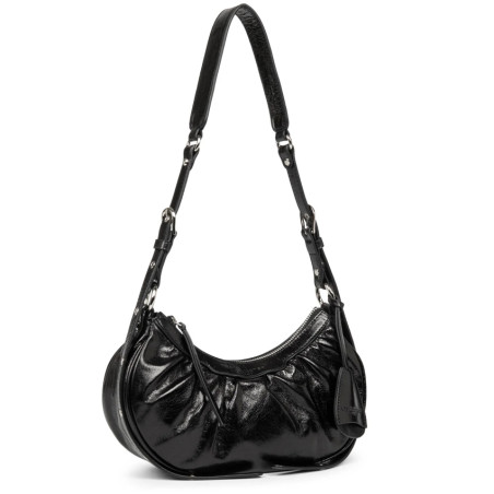 Lancaster Retro & Glam Half-moon bag 577-19 Black