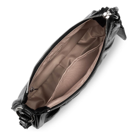 Lancaster Retro & Glam Half-moon bag 577-19 Black