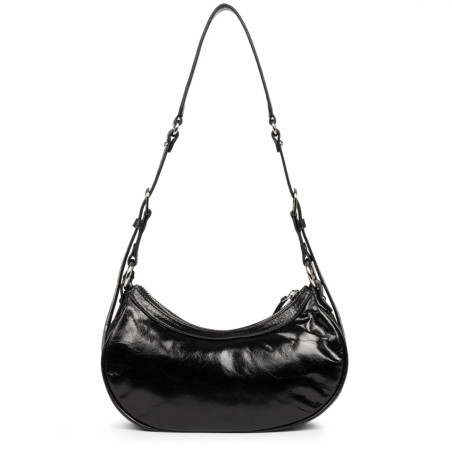 Lancaster Retro & Glam Half-moon bag 577-19 Black