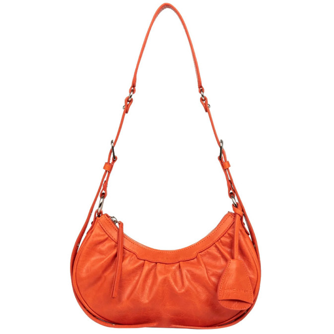 Lancaster Retro & Glam Half-moon bag 577-19 Orange