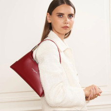 Lancaster Suave Ace Small Baguette Bag 433-30 Carmine