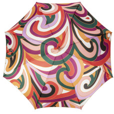 Twist Piganiol Straight Umbrella with Scroll Handle