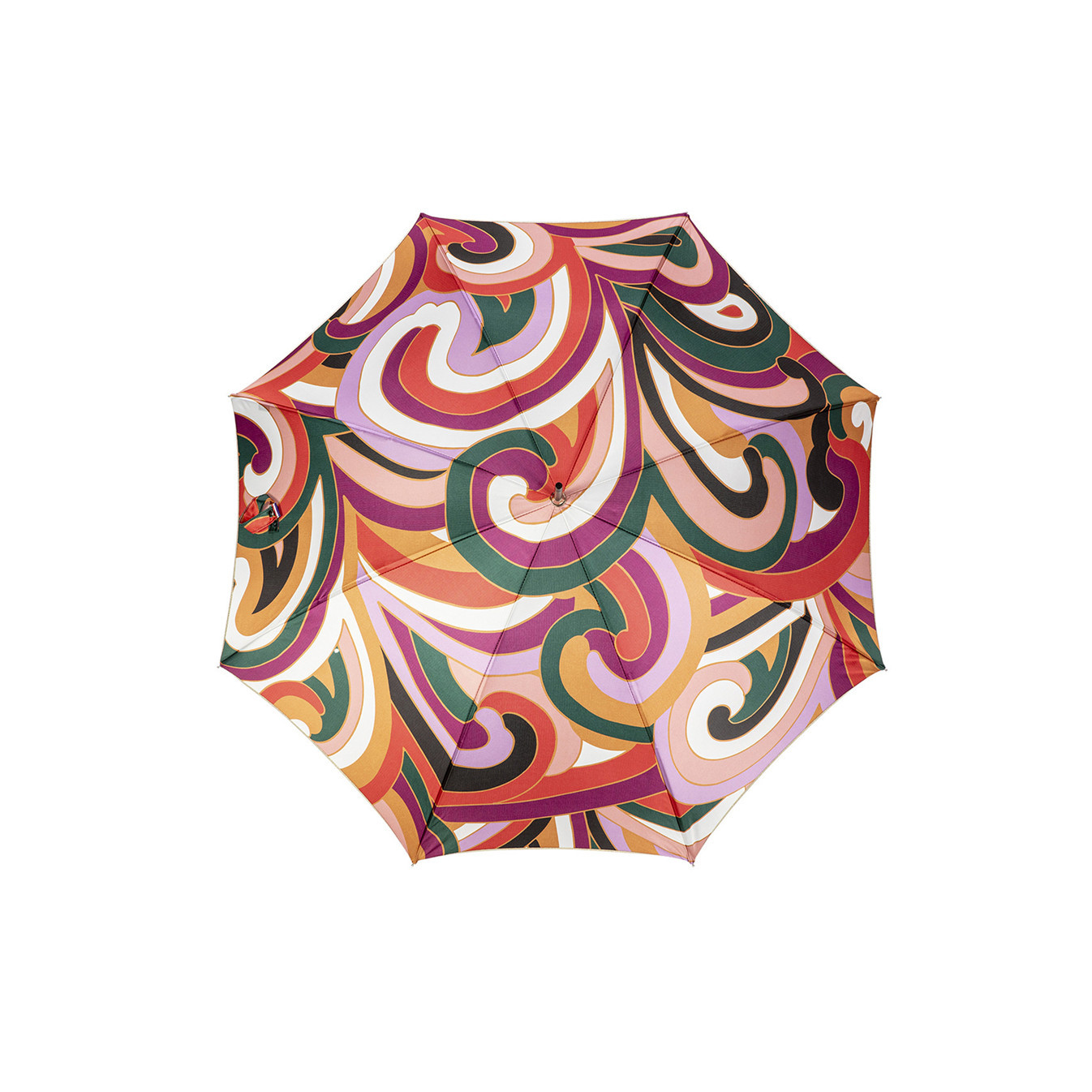 Twist Piganiol Straight Umbrella with Scroll Handle