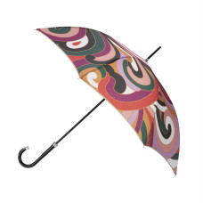 Twist Piganiol Straight Umbrella with Scroll Handle