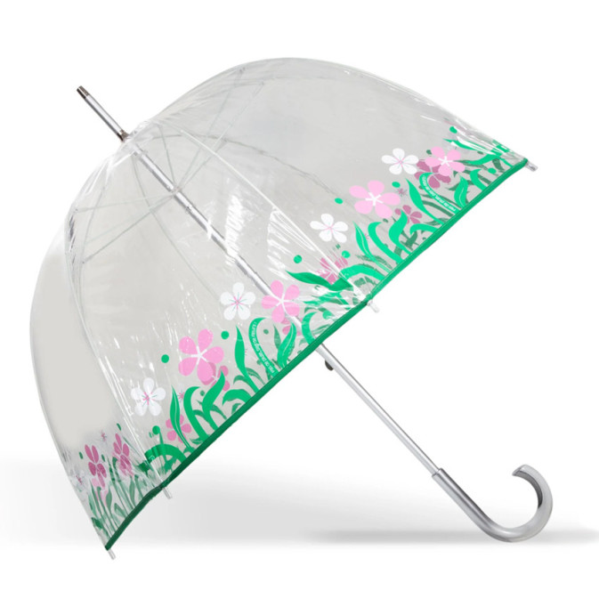 Isotoner Women's Manual Stick Umbrella / Fifi Mandirac