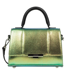 Lancaster Exotic trinity Small Handbag 480-033 Green Chameleon