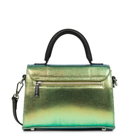 Lancaster Exotic trinity Small Handbag 480-033 Green Chameleon