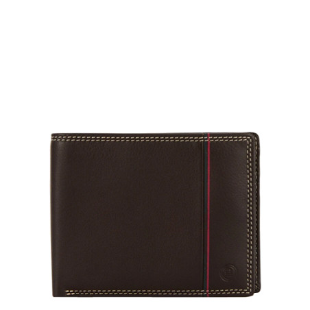 Serge Blanco Vancouver Italian Wallet 2 Flaps Chocolate Leather
