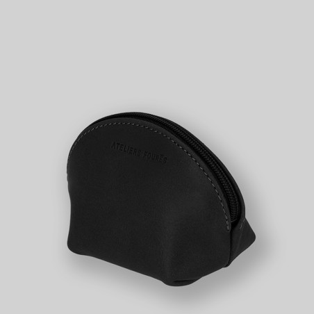 Fourès Workshops Baroudeuse Coin Purse Bourse B04 Nymphe Black