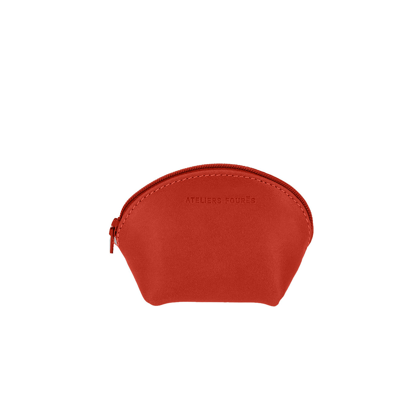 Ateliers Fourès Baroudeuse Coin Purse B04 Nymph Orange Confite