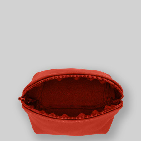 Ateliers Fourès Baroudeuse Coin Purse B04 Nymph Orange Confite