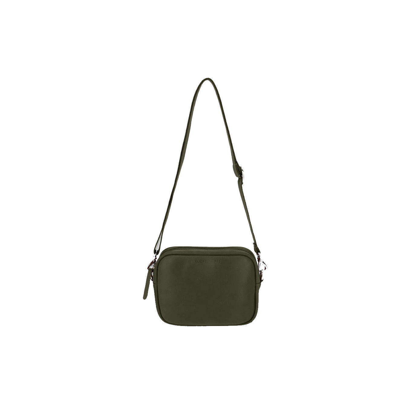 Ateliers Fourès Baroudeuse Shoulder Bag Aura B122 Khaki