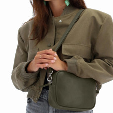 Ateliers Fourès Baroudeuse Shoulder Bag Aura B122 Khaki