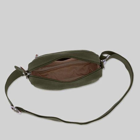 Ateliers Fourès Baroudeuse Shoulder Bag Aura B122 Khaki