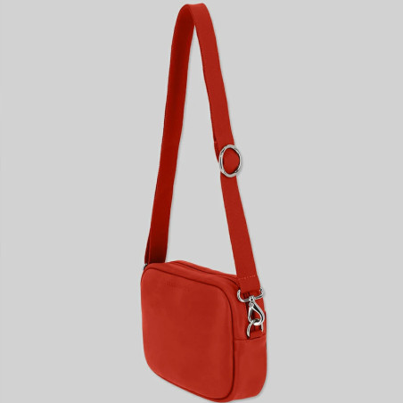 Ateliers Fourès Baroudeuse Shoulder Bag Aura B122 Confite Orange