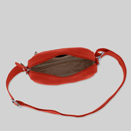 Ateliers Fourès Baroudeuse Shoulder Bag Aura B122 Confite Orange