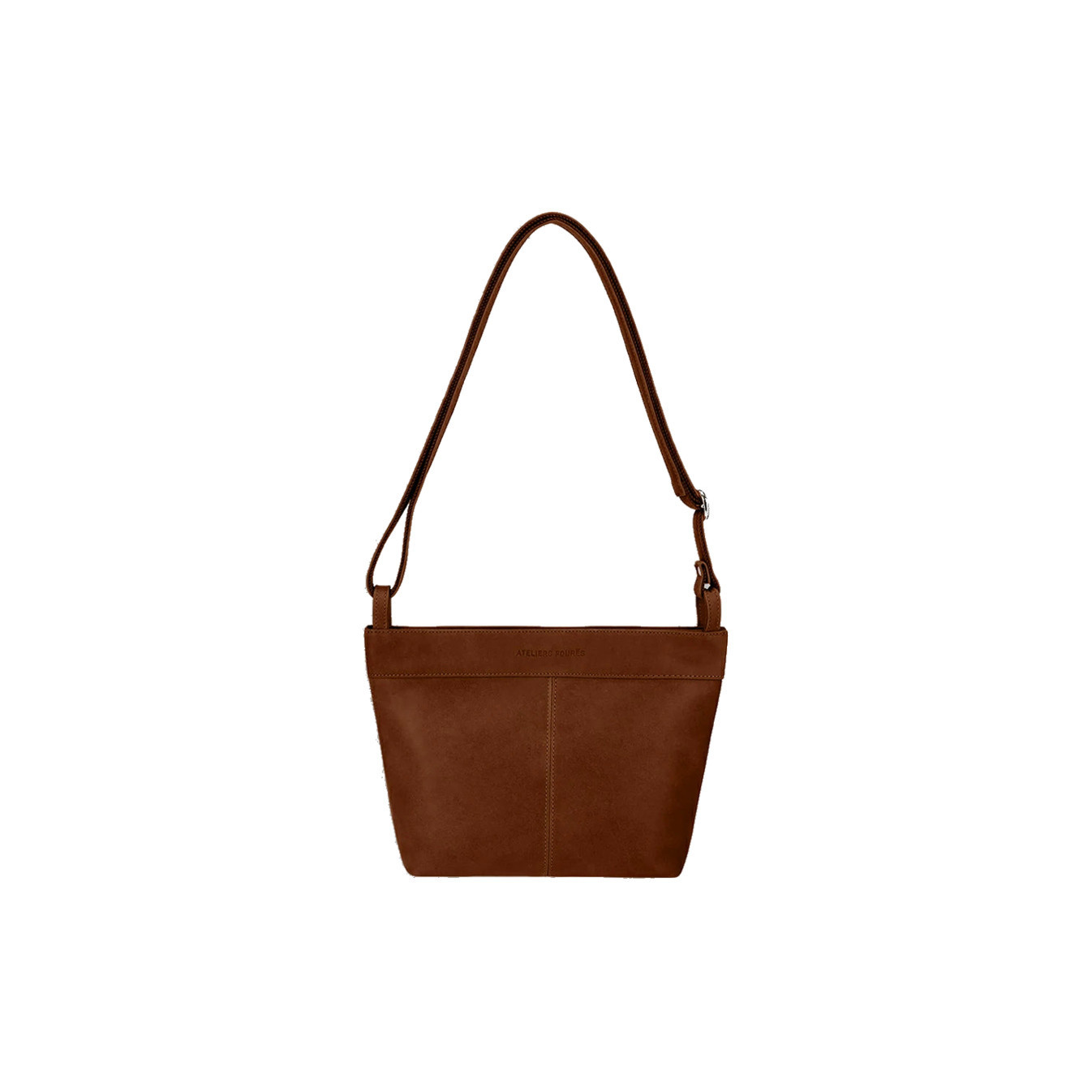 Ateliers Fourès Pandore Mini Bucket Bag Shoulder Strap P100 Fawn