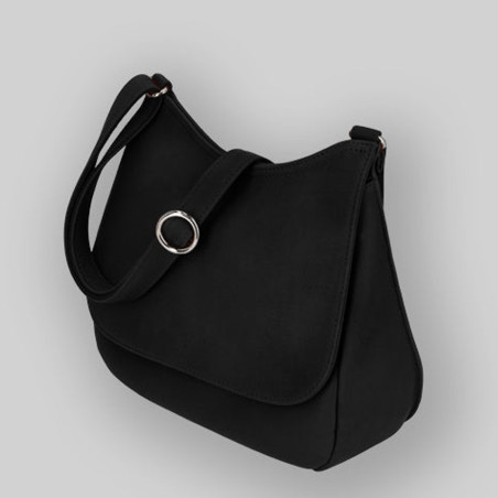 Fourès Workshops Crossbody Artémis B300 Black Satchel