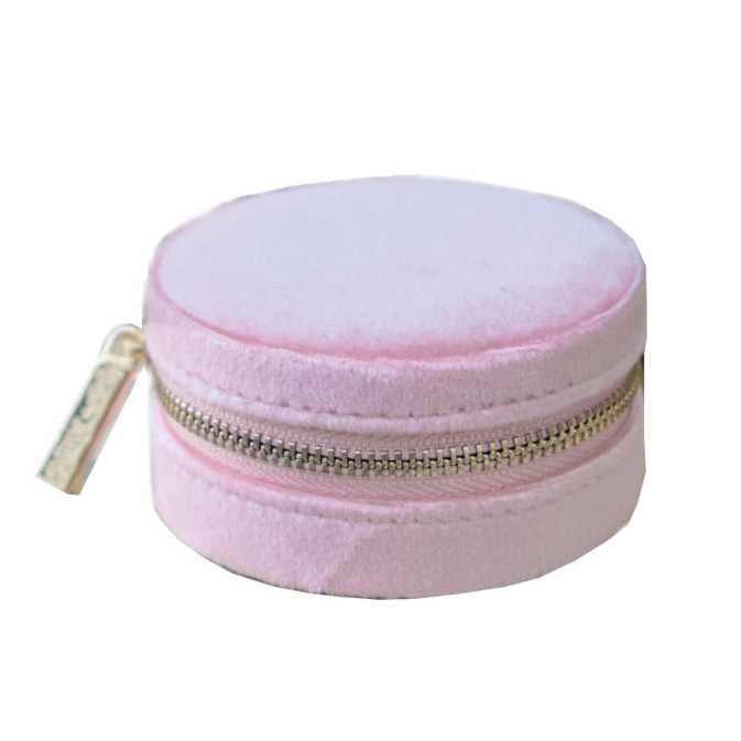 Maison Scarlett Jewelry Travel Box Yvonne Velvet Rose