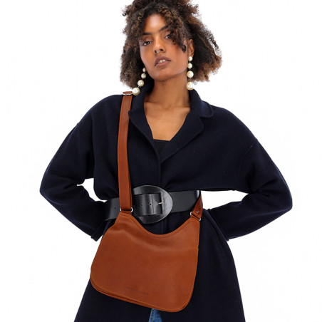 Ateliers Foures Baroudeuse Messenger Bag Artémis B311 Fauve