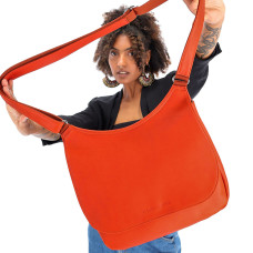 Ateliers Fourès Baroudeuse Satchel Artemis B314 Confite Orange