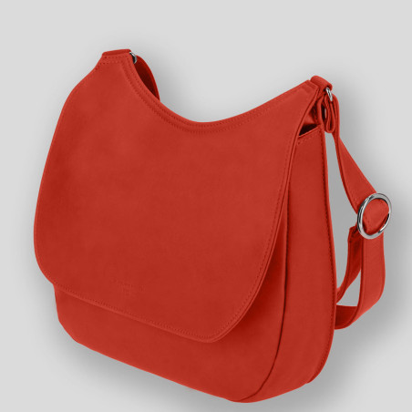 Ateliers Fourès Baroudeuse Satchel Artemis B314 Confite Orange
