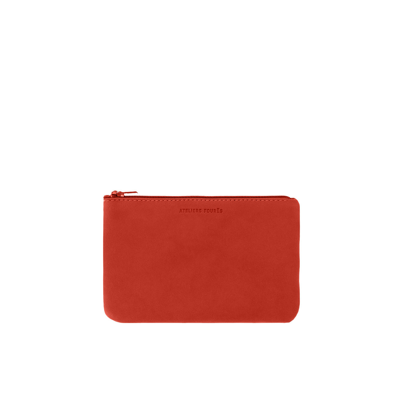 Les Ateliers Fourès Baroudeuse Pochette M Cassiopée B40 Orange Confite