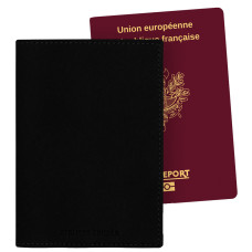 Fourès Workshops Passport Holder Eos B41 Black