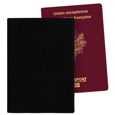 Fourès Workshops Passport Holder Eos B41 Black